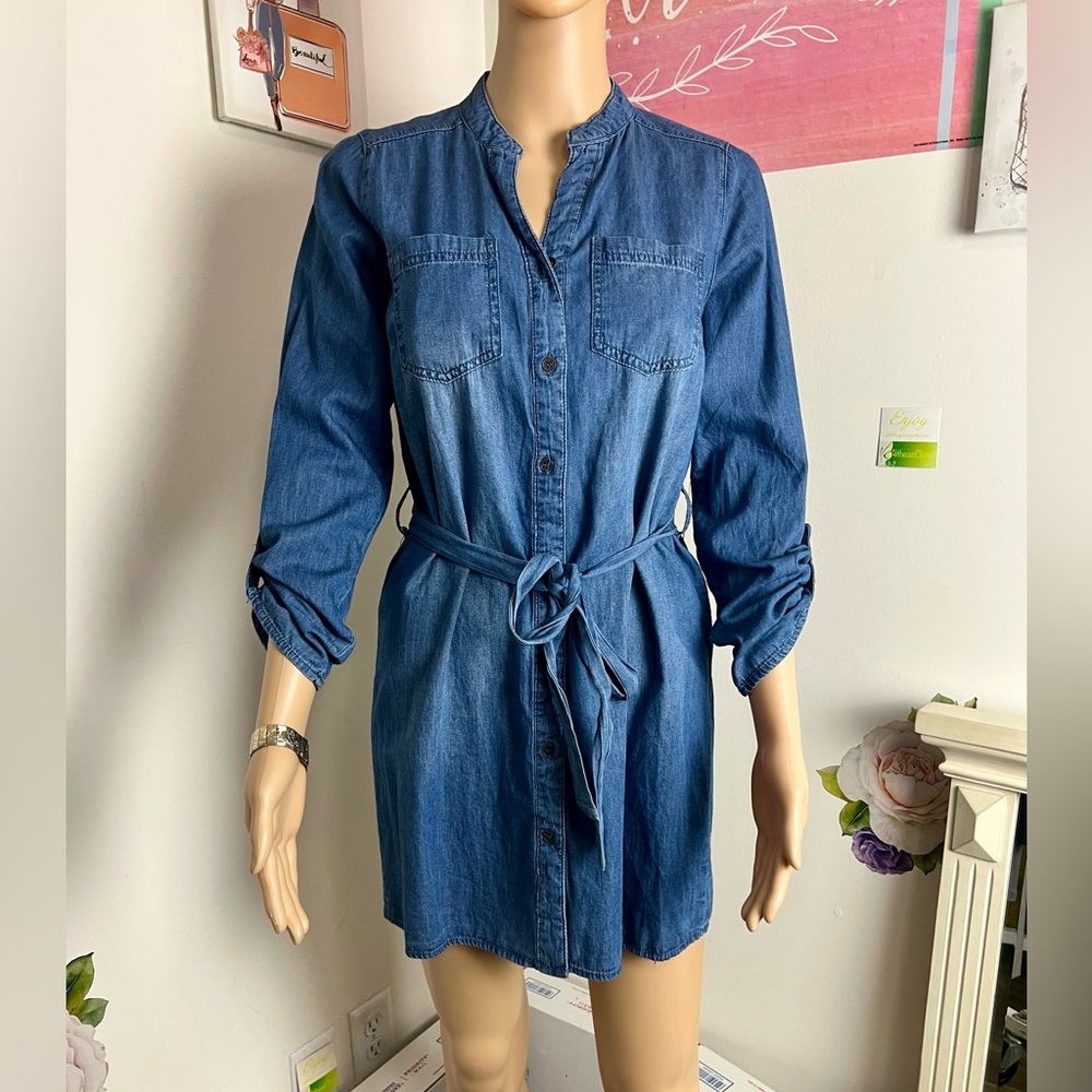 Almost Famous denim top - Picture 1 of 11